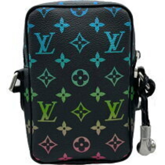 Louis Vuitton Amazon NM Black Monogram Iridescent Shoulder Bag